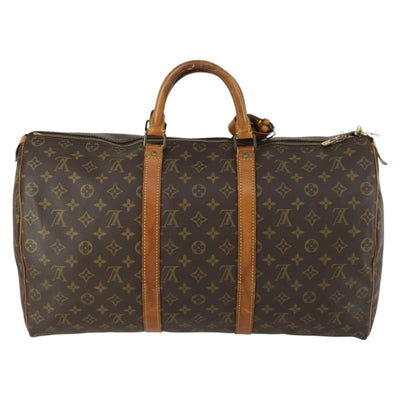 LOUIS VUITTON Monogram Keepall 50 Boston Bag M41426 LV Auth 159122 - 0