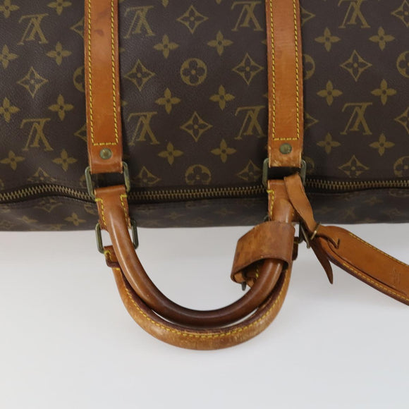 LOUIS VUITTON Monogram Keepall 50 Boston Bag M41426 LV Auth 159122