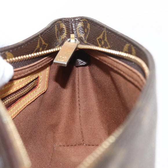 LOUIS VUITTON Monogram Trotteur Shoulder Bag M51240 LV Auth 159125