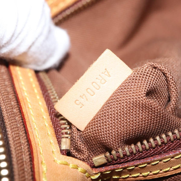 LOUIS VUITTON Monogram Trotteur Shoulder Bag M51240 LV Auth 159125