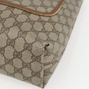 GUCCI GG Supreme Web Sherry Line Tote Bag PVC Beige Red 120 02 003 Auth 159128-8