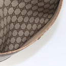 GUCCI GG Supreme Web Sherry Line Tote Bag PVC Beige Red 120 02 003 Auth 159128-11