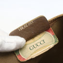 GUCCI GG Supreme Web Sherry Line Tote Bag PVC Beige Red 120 02 003 Auth 159128-12