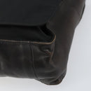 PRADA Shoulder Bag Nylon Black Silver Auth 159132-7