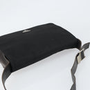 PRADA Shoulder Bag Nylon Black Silver Auth 159132-14