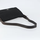 PRADA Shoulder Bag Nylon Black Silver Auth 159132-6