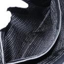 PRADA Hand Bag Nylon Black Silver Auth 159135-22