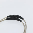 PRADA Hand Bag Nylon Black Silver Auth 159135-8