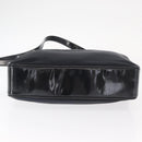 GUCCI Bamboo Hand Bag Nylon 2way Black Silver 000 2040 0538 Auth 159138-5