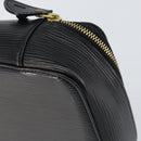 LOUIS VUITTON Epi Posh Monte Carlo Jewelry Box Black M48362 LV Auth 159142-16