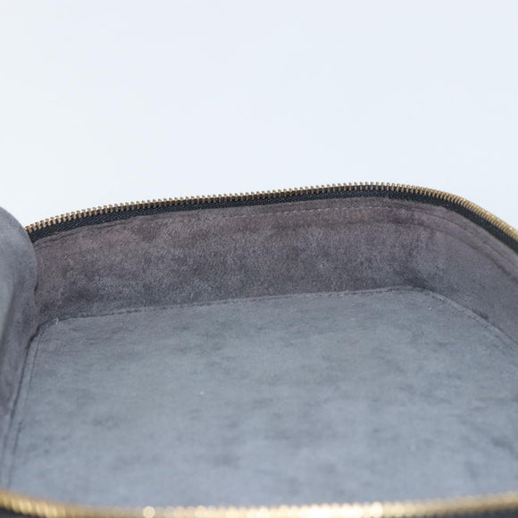 LOUIS VUITTON Epi Posh Monte Carlo Jewelry Box Black M48362 LV Auth 159142