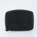 LOUIS VUITTON Epi Posh Monte Carlo Jewelry Box Black M48362 LV Auth 159142-6