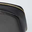 LOUIS VUITTON Epi Posh Monte Carlo Jewelry Box Black M48362 LV Auth 159142-14