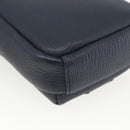 LOUIS VUITTON LV Squared Double Phone Pouch Blue M81060 LV Auth 159145SAM-17