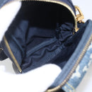 LOUIS VUITTON LV Squared Double Phone Pouch Blue M81060 LV Auth 159145SAM-11