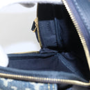 LOUIS VUITTON LV Squared Double Phone Pouch Blue M81060 LV Auth 159145SAM-20