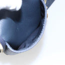 LOUIS VUITTON LV Squared Double Phone Pouch Blue M81060 LV Auth 159145SAM-21