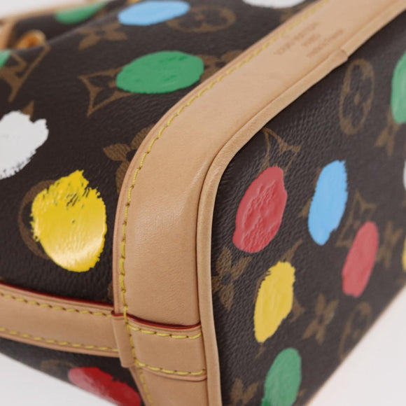 LOUIS VUITTON Monogram Yayoi Kusama Nanonoe Shoulder Bag M81863 LV Auth 159147SM
