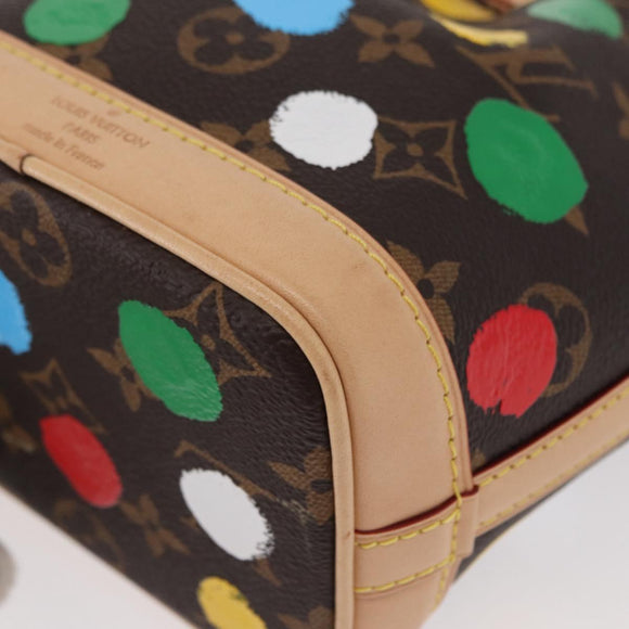 LOUIS VUITTON Monogram Yayoi Kusama Nanonoe Shoulder Bag M81863 LV Auth 159147SM