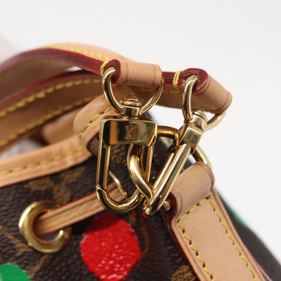 LOUIS VUITTON Monogram Yayoi Kusama Nanonoe Shoulder Bag M81863 LV Auth 159147SM