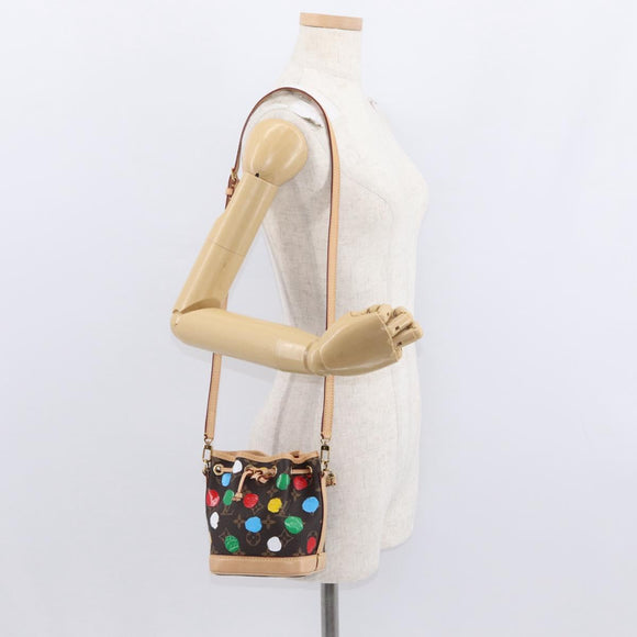 LOUIS VUITTON Monogram Yayoi Kusama Nanonoe Shoulder Bag M81863 LV Auth 159147SM