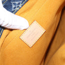 LOUIS VUITTON Monogram Denim Flat Shopper Tote Bag Blue M95018 LV Auth 159149SM-20