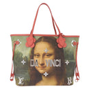 LOUIS VUITTON Da Vinci Masters Collection Neverfull MM Bag M43373 Auth 159150SAM-13