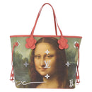 LOUIS VUITTON Da Vinci Masters Collection Neverfull MM Bag M43373 Auth 159150SAM-2