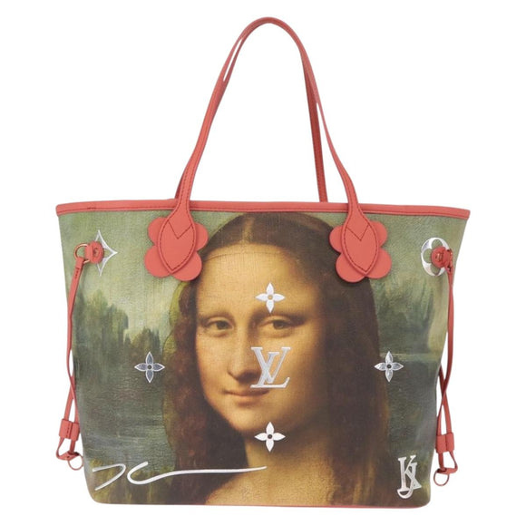 LOUIS VUITTON Da Vinci Masters Collection Neverfull MM Bag M43373 Auth 159150SAM