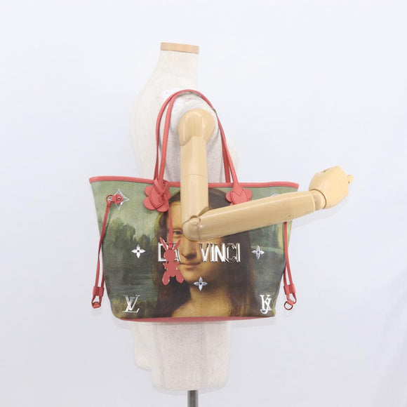 LOUIS VUITTON Da Vinci Masters Collection Neverfull MM Bag M43373 Auth 159150SAM