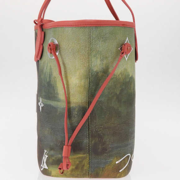 LOUIS VUITTON Da Vinci Masters Collection Neverfull MM Bag M43373 Auth 159150SAM