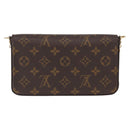LOUIS VUITTON Monogram Vivienne Pochette Felice Bag M80992 LV Auth 159151SM-2