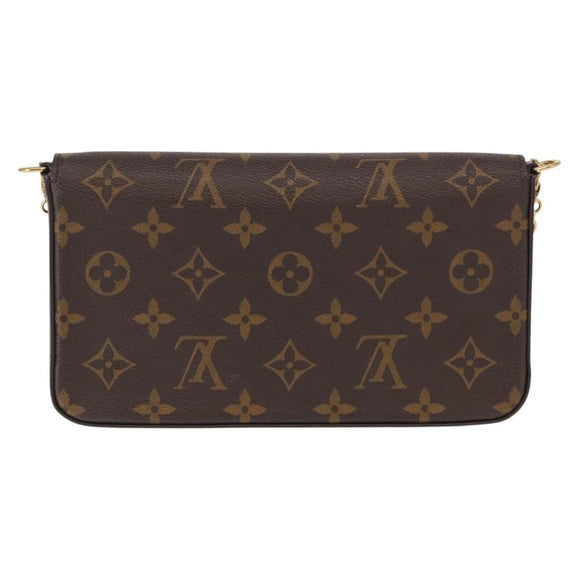 LOUIS VUITTON Monogram Vivienne Pochette Felice Bag M80992 LV Auth 159151SM