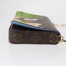 LOUIS VUITTON Monogram Vivienne Pochette Felice Bag M80992 LV Auth 159151SM-3