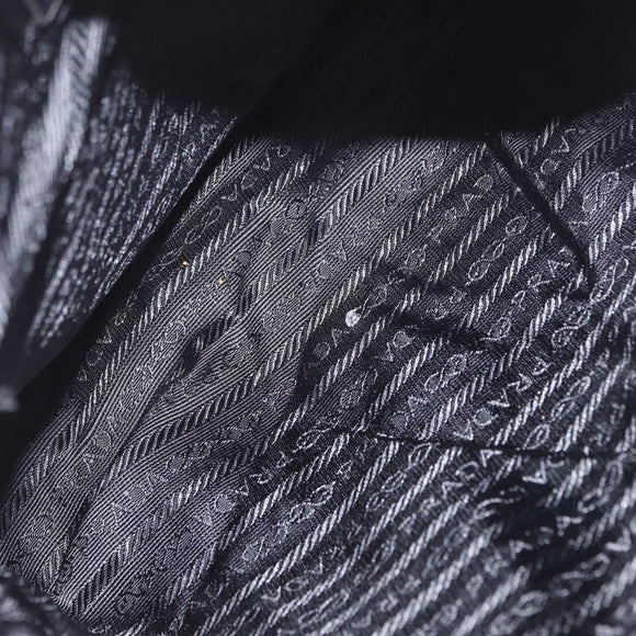 PRADA Hand Bag Nylon Pink Silver Auth 159153