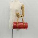 LOUIS VUITTON Monogram Vernis Bedford Hand Bag Fran Boise M9133F LV Auth 159155V-21