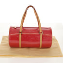LOUIS VUITTON Monogram Vernis Bedford Hand Bag Fran Boise M9133F LV Auth 159155V-12
