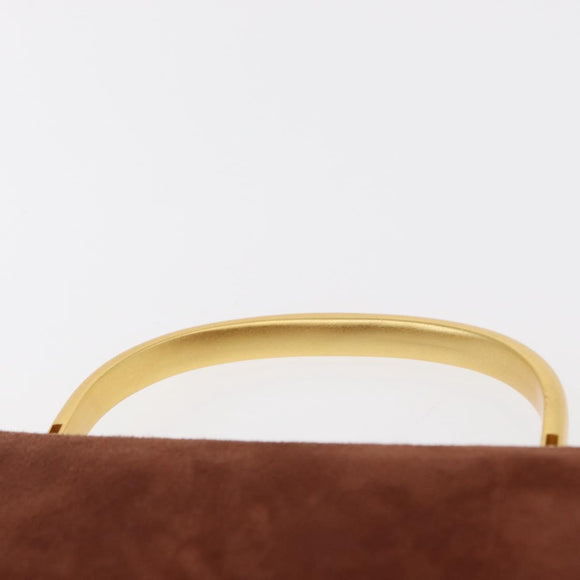 GIVENCHY Hand Bag Suede Brown Gold Auth 159158