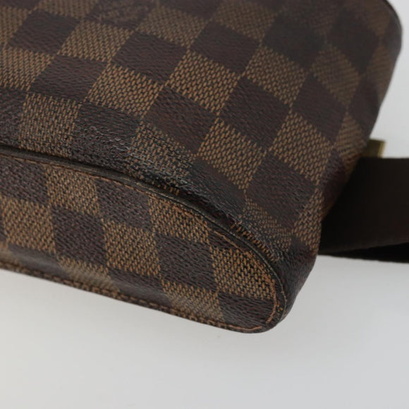 LOUIS VUITTON Damier Ebene Geronimos Umhängetasche N51994 LV Auth 159162