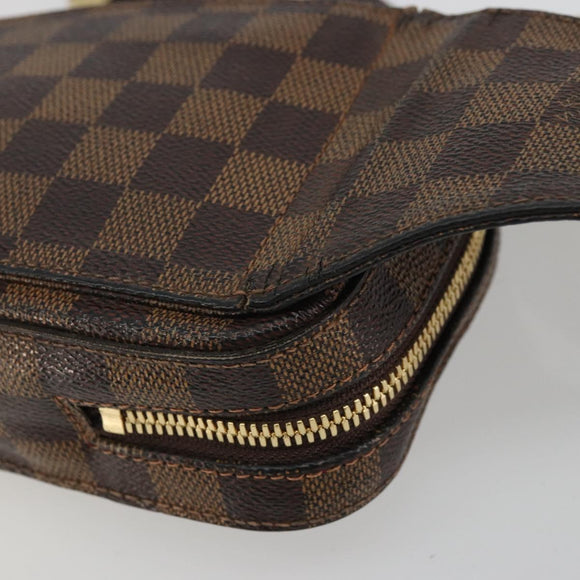LOUIS VUITTON Damier Ebene Geronimos Umhängetasche N51994 LV Auth 159162