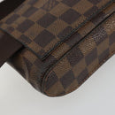 LOUIS VUITTON Damier Ebene Geronimos Umhängetasche N51994 LV Auth 159162-17