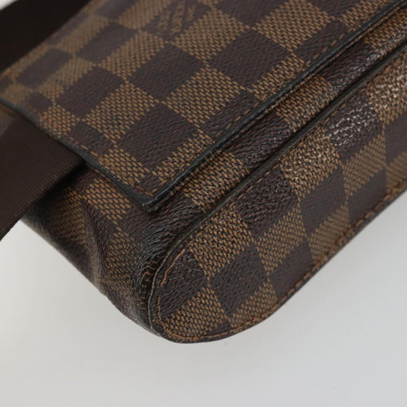 LOUIS VUITTON Damier Ebene Geronimos Umhängetasche N51994 LV Auth 159162