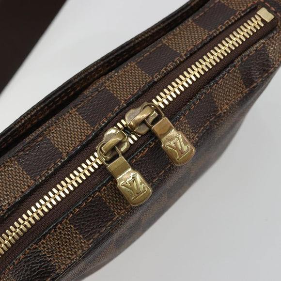 LOUIS VUITTON Damier Ebene Geronimos Umhängetasche N51994 LV Auth 159162