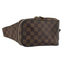 LOUIS VUITTON Damier Ebene Geronimos Umhängetasche N51994 LV Auth 159162-1