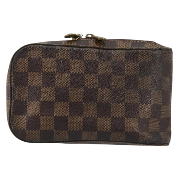 LOUIS VUITTON Damier Ebene Geronimos Umhängetasche N51994 LV Auth 159162