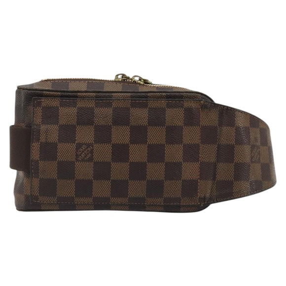 LOUIS VUITTON Damier Ebene Geronimos Umhängetasche N51994 LV Auth 159162