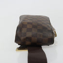 LOUIS VUITTON Damier Ebene Geronimos Umhängetasche N51994 LV Auth 159162-3