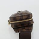 LOUIS VUITTON Damier Ebene Geronimos Umhängetasche N51994 LV Auth 159162-4