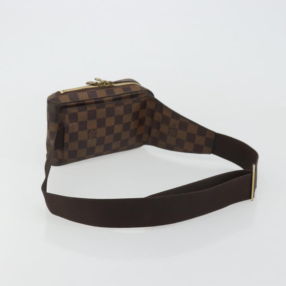 LOUIS VUITTON Damier Ebene Geronimos Umhängetasche N51994 LV Auth 159162