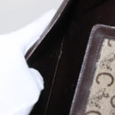 CELINE C Sulky Horse Carriage Shoulder Bag Canvas Beige Gold Auth 159163-20
